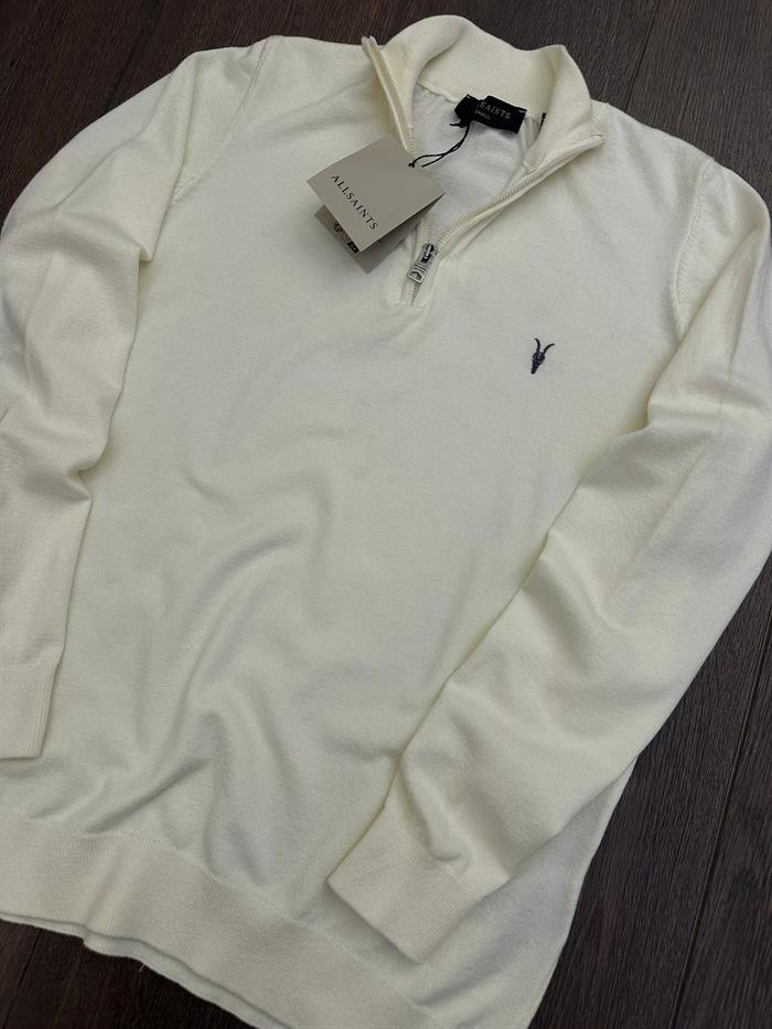 Balıkçı Yaka Yarım Fermuarlı Kazak