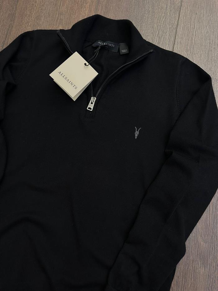 Balıkçı Yaka Yarım Fermuarlı Kazak