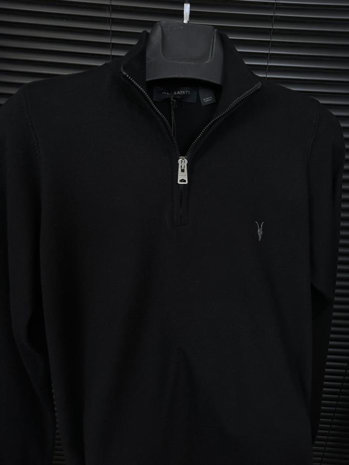 Balıkçı Yaka Yarım Fermuarlı Kazak