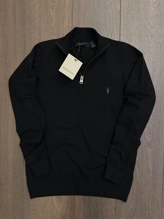 Balıkçı Yaka Yarım Fermuarlı Kazak