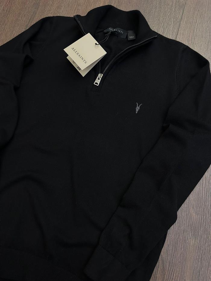 Balıkçı Yaka Yarım Fermuarlı Kazak