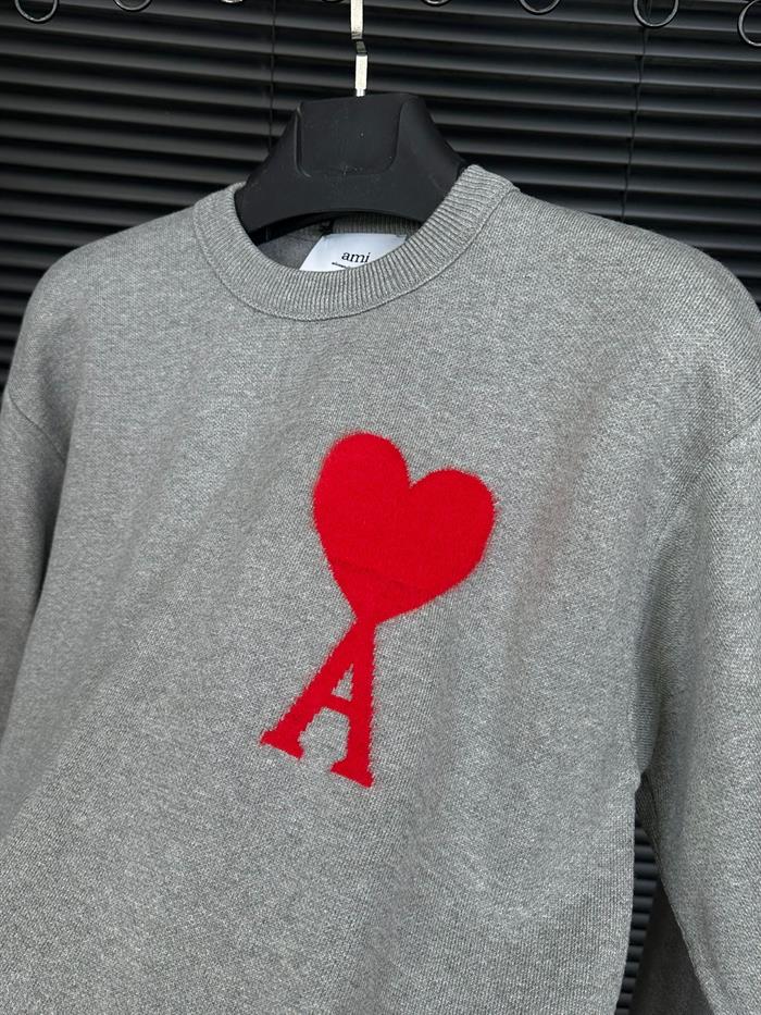 Nakış Logo Detaylı Triko Kazak