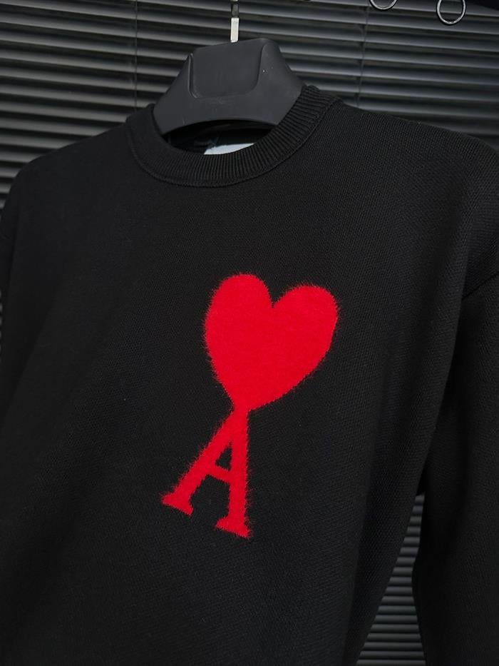 Nakış Logo Detaylı Triko Kazak