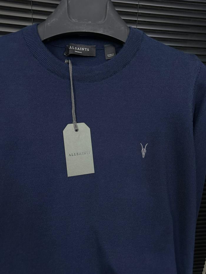 Nakış Logolu %100 Organik Pamuk Triko Kazak