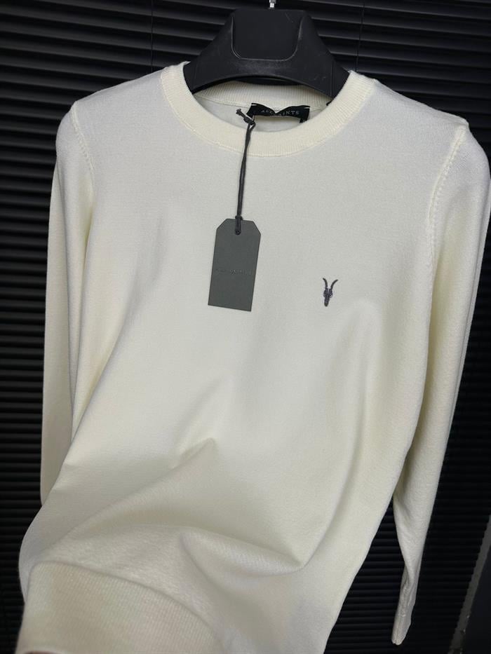 Nakış Logolu %100 Organik Pamuk Triko Kazak