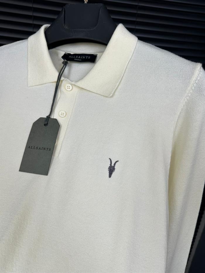 Nakış Logolu %100 Organic Pamuk Yakalı Kazak