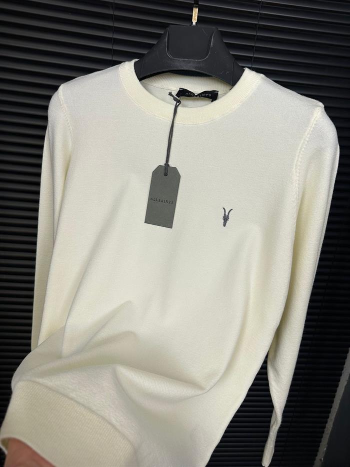 Nakış Logolu %100 Organik Pamuk Triko Kazak