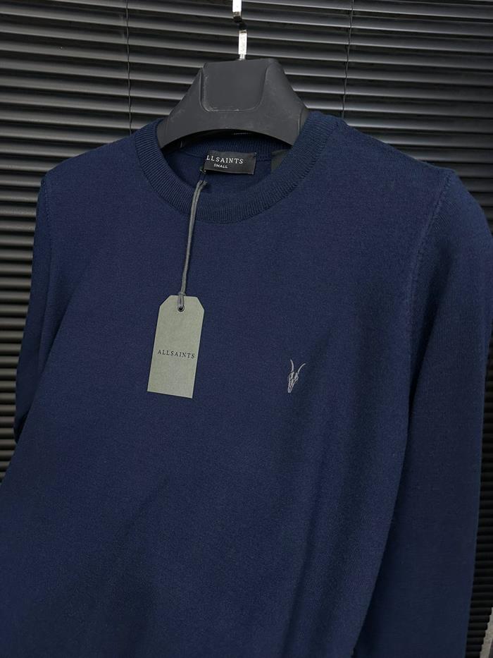 Nakış Logolu %100 Organik Pamuk Triko Kazak