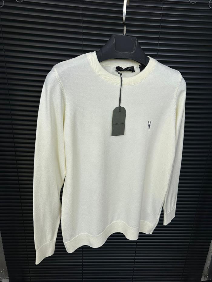 Nakış Logolu %100 Organik Pamuk Triko Kazak