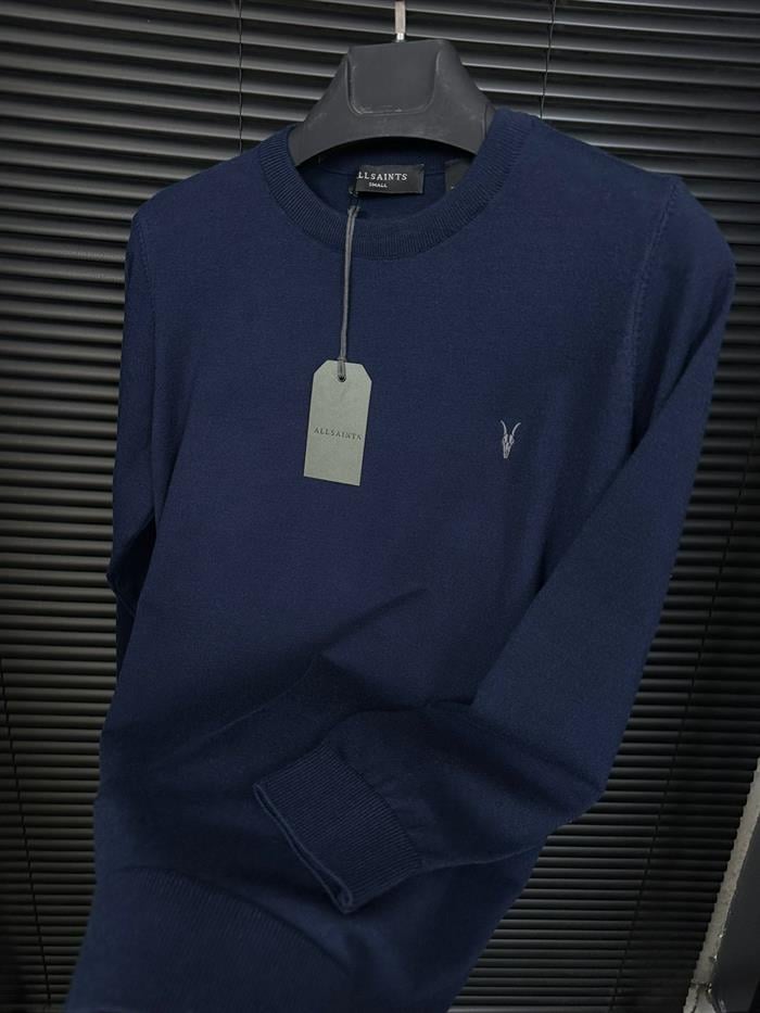 Nakış Logolu %100 Organik Pamuk Triko Kazak