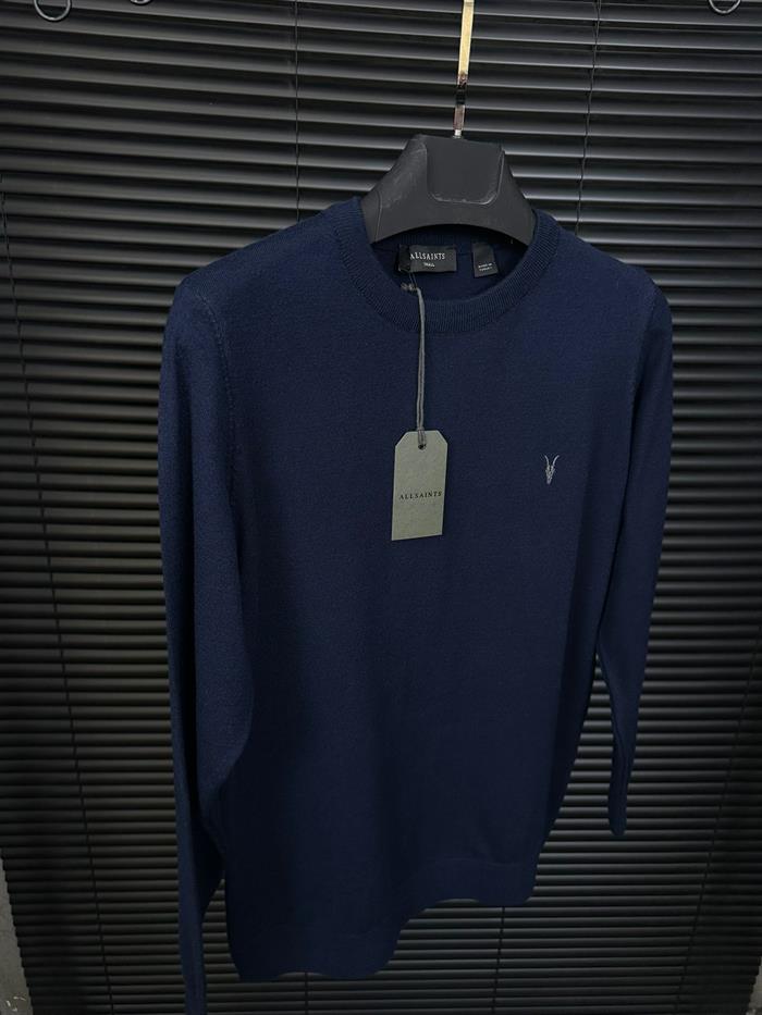 Nakış Logolu %100 Organik Pamuk Triko Kazak