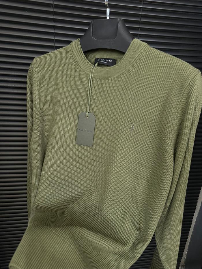 Nakış Logolu Örme Kazak