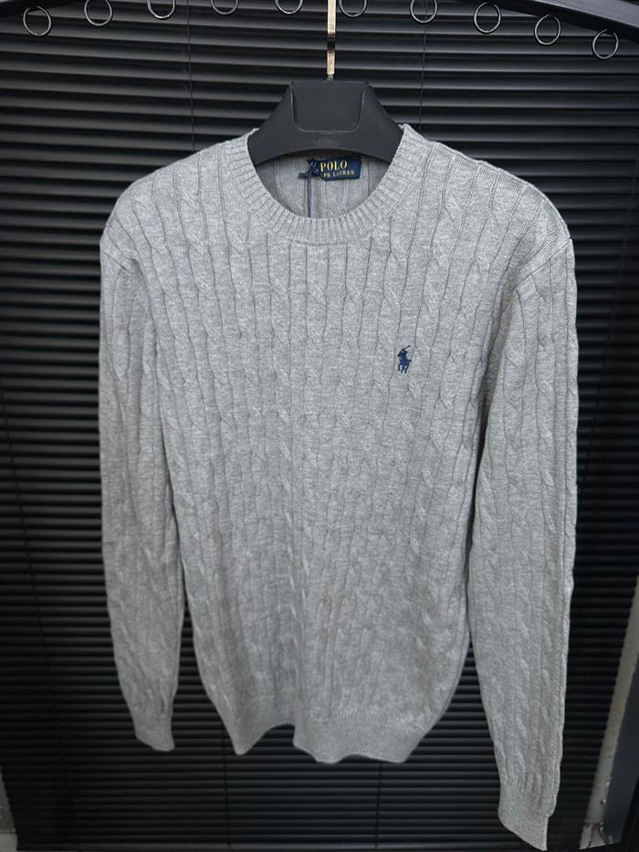 Nakış Logolu Triko Kazak