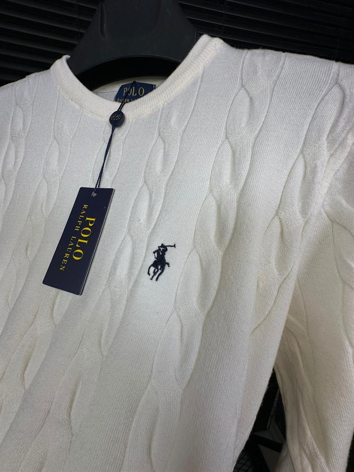 Nakış Logolu Triko Kazak