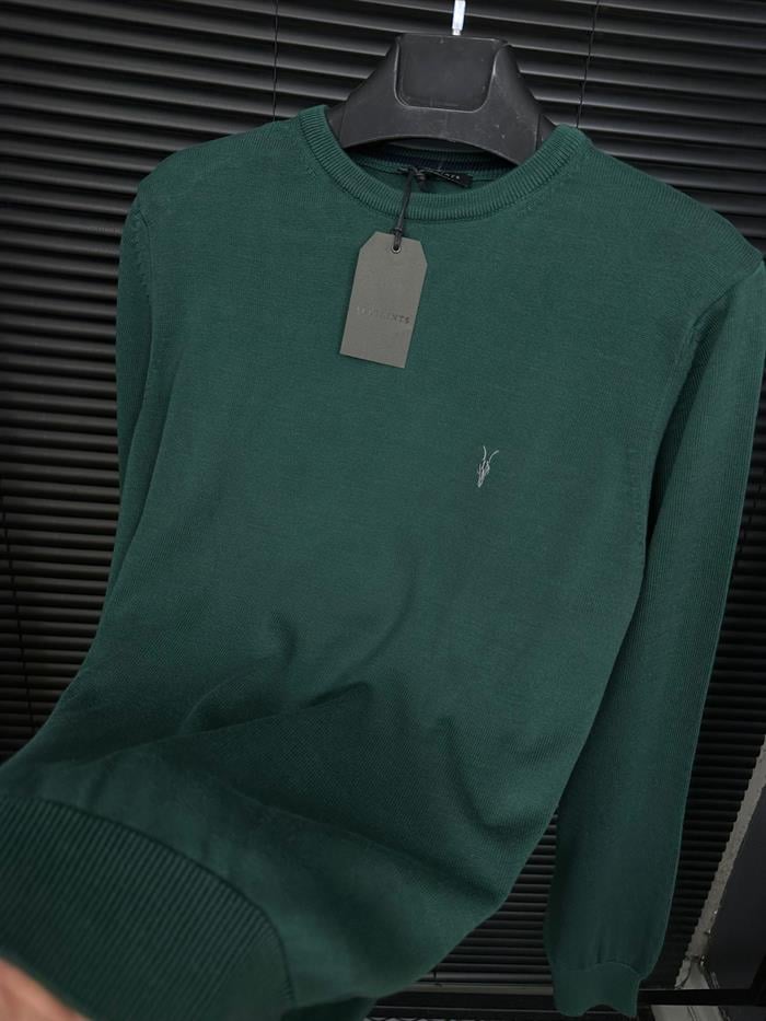 Nakış Logolu Triko Kazak