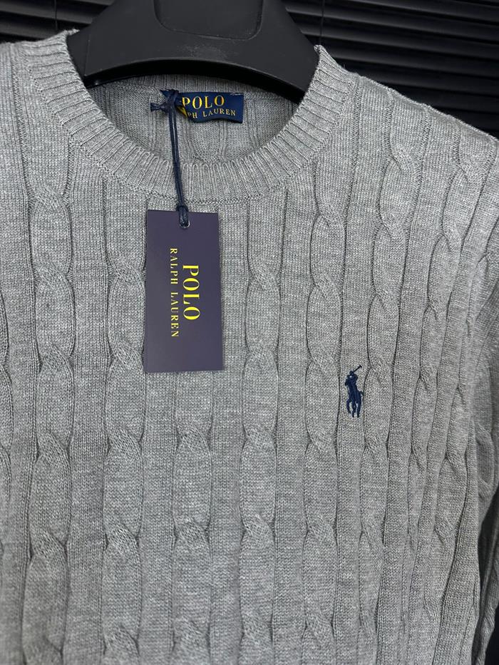 Nakış Logolu Triko Kazak