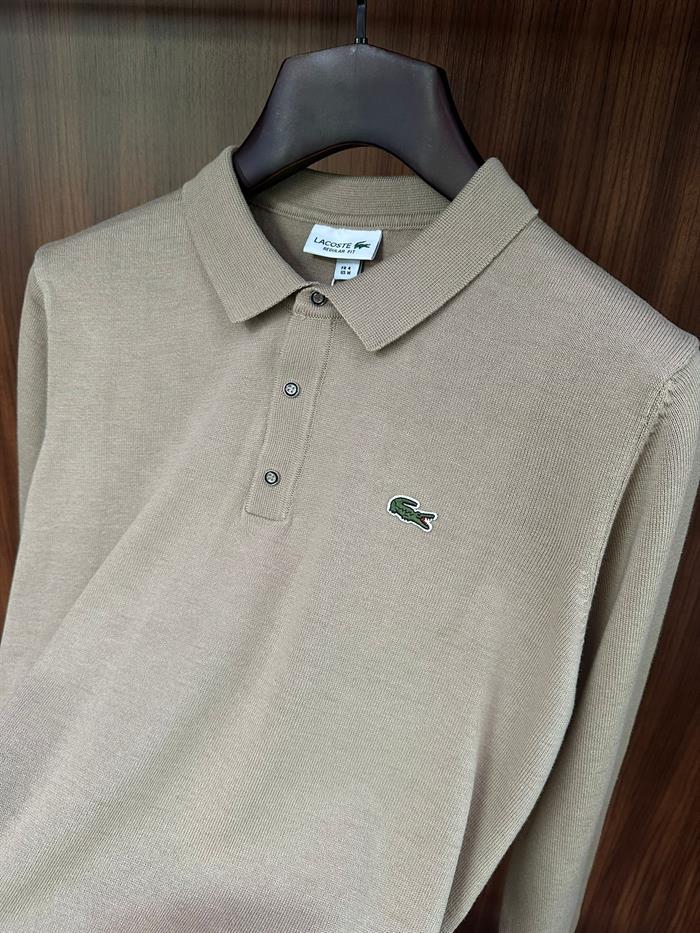 Nakış Logolu Yakalı Triko Kazak