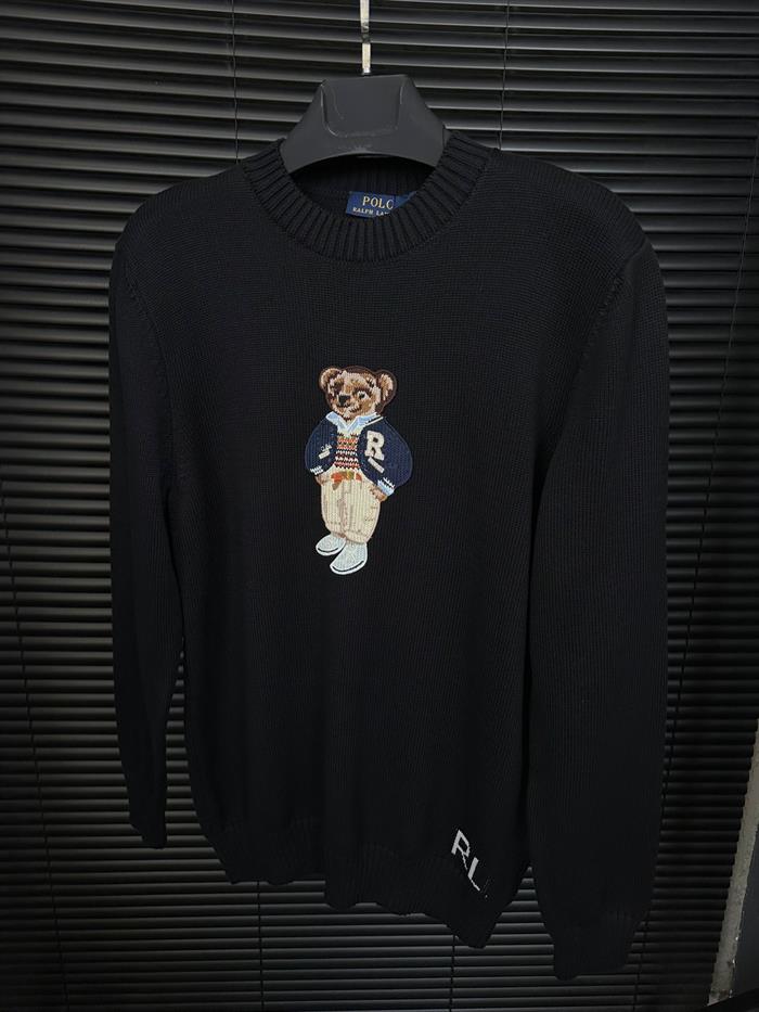 Teddy Bear Nakış Baskılı Kazak