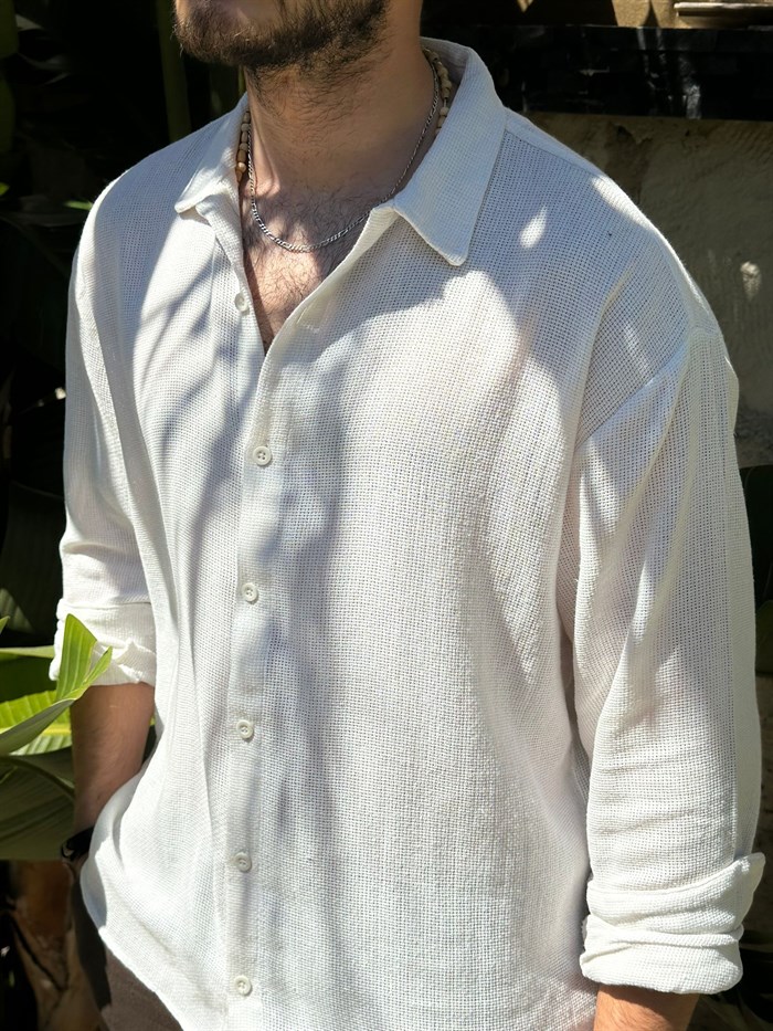 Ace Pamuk Keten Gömlek