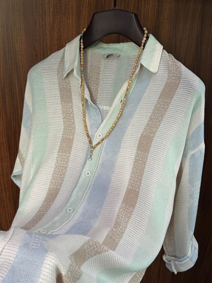 Urmi Jakar Çizgili Gömlek