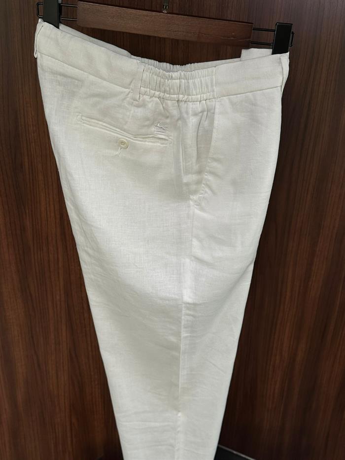 Beli Lastikli Keten Jogger Pantolon