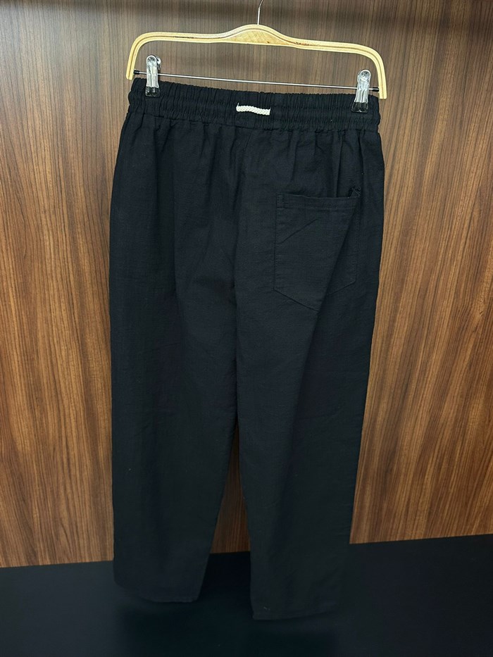 Pamuk Keten Baggy Pantolon