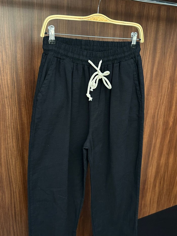Pamuk Keten Baggy Pantolon