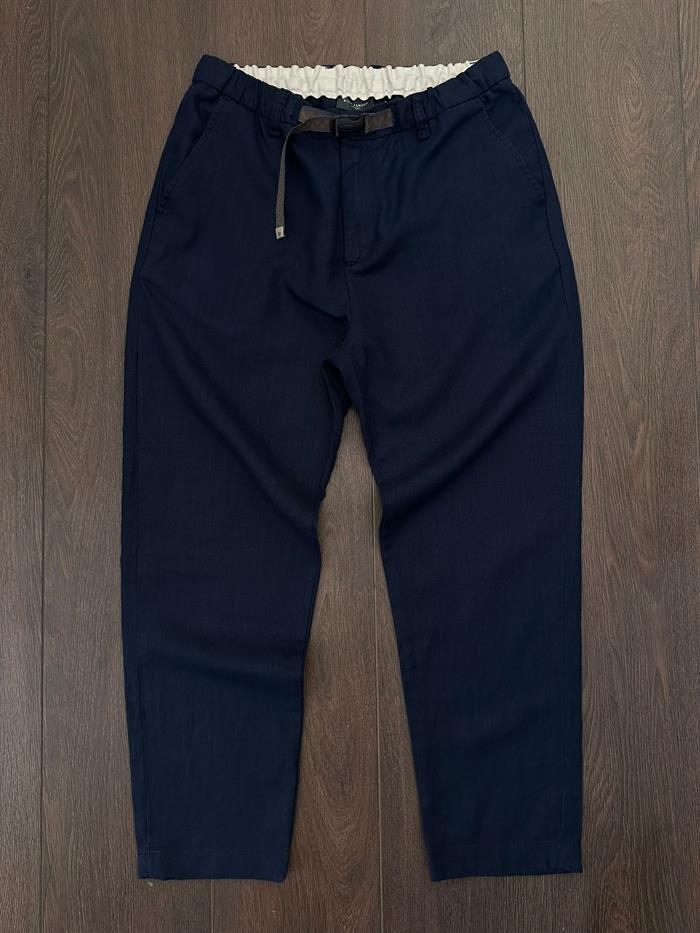 Beli Kemerli Lınen Kumaş Pantolon