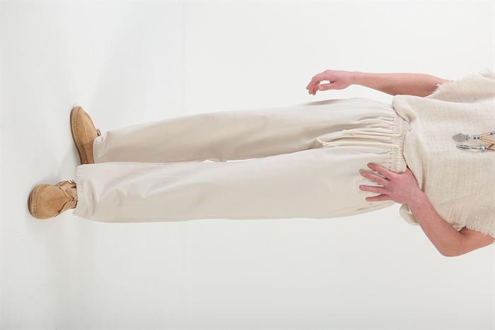 Gabardın Baggy Pantolon