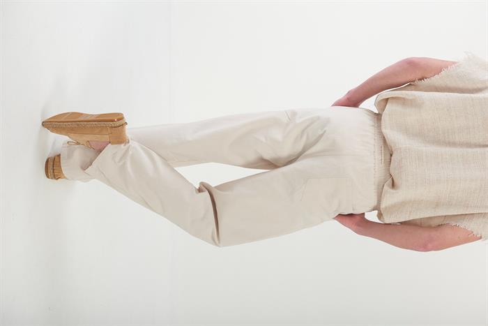 Gabardın Baggy Pantolon