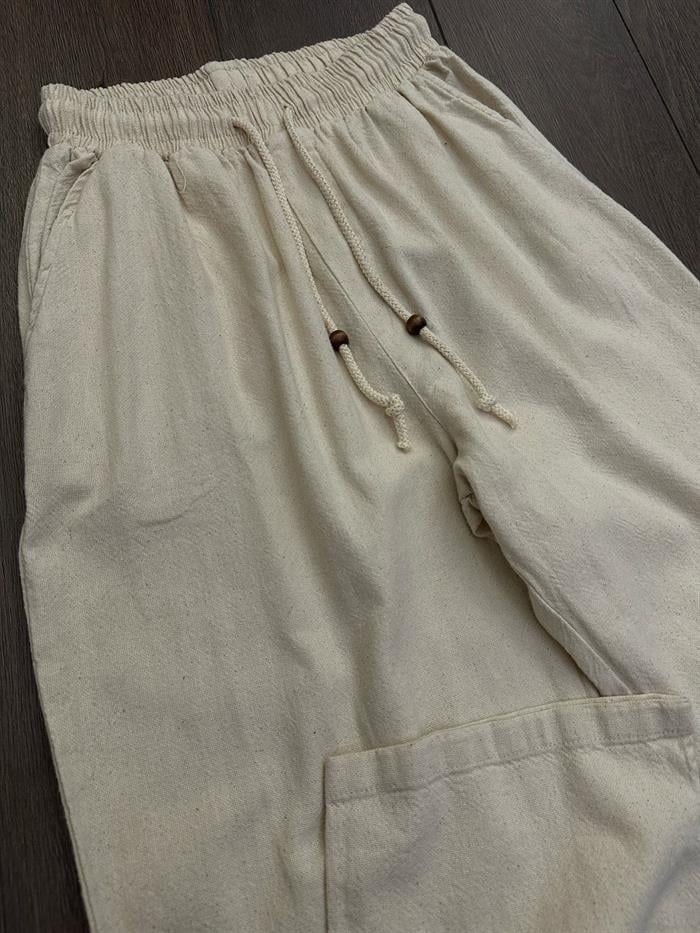 Panama Keten Pantolon