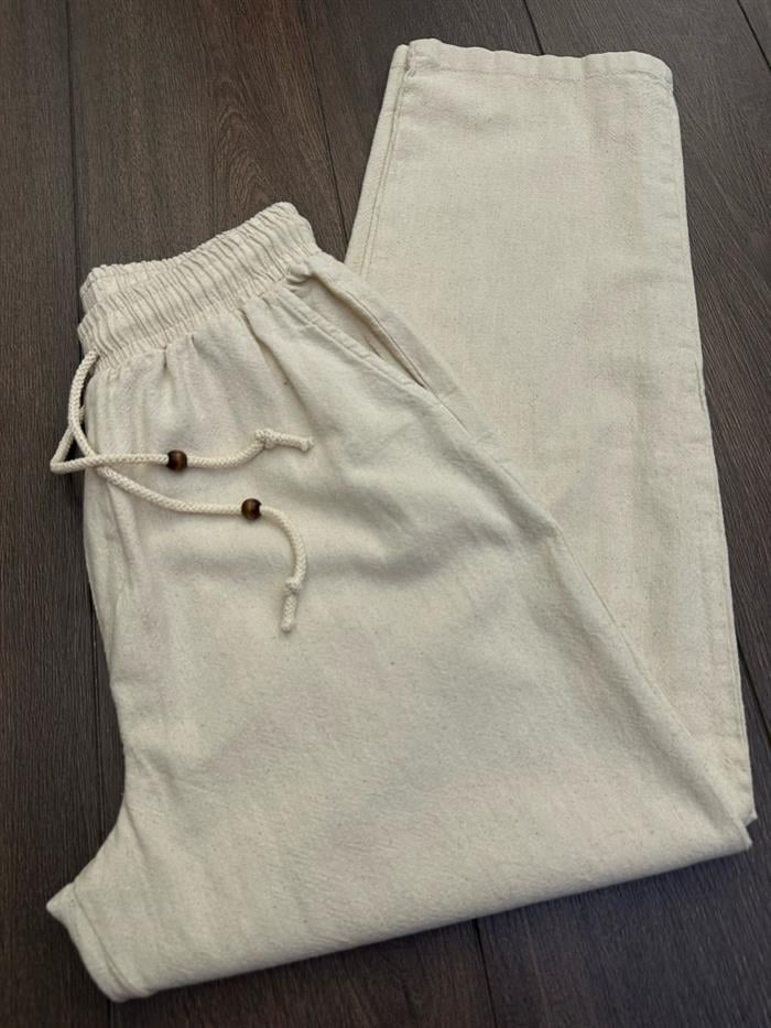 Panama Keten Pantolon