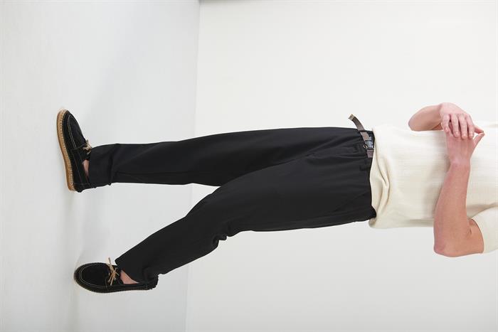 Sayaş Kumaş Kemerli Pantolon