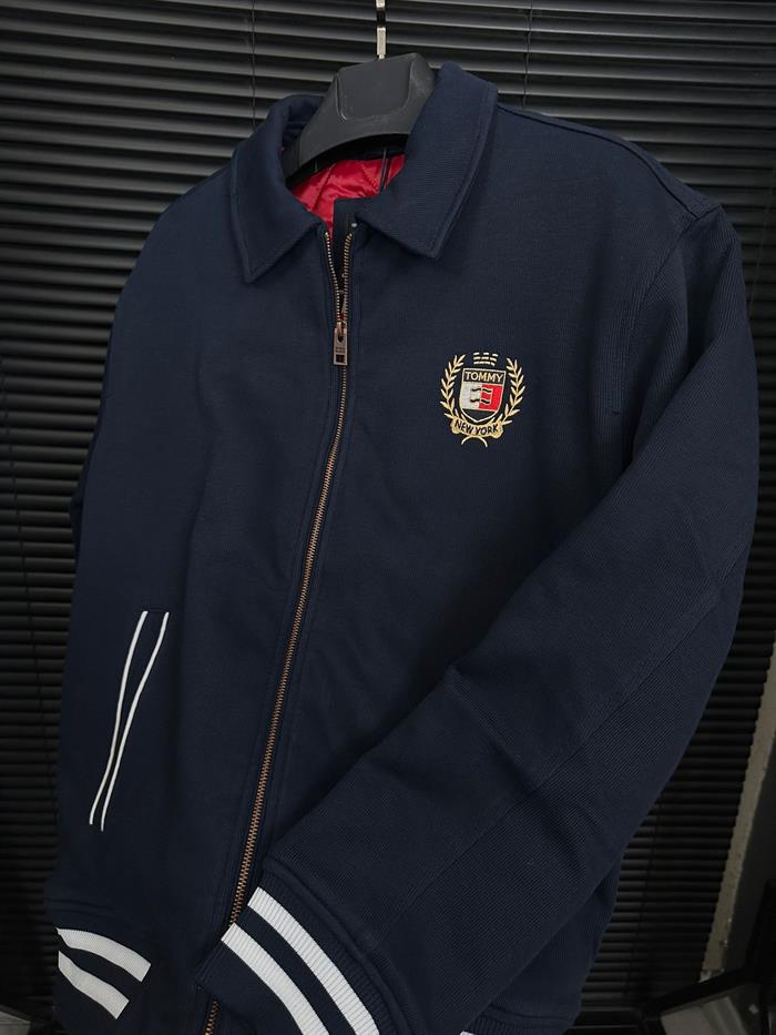 Nakış Logolu Fitilli Kolej Ceketi