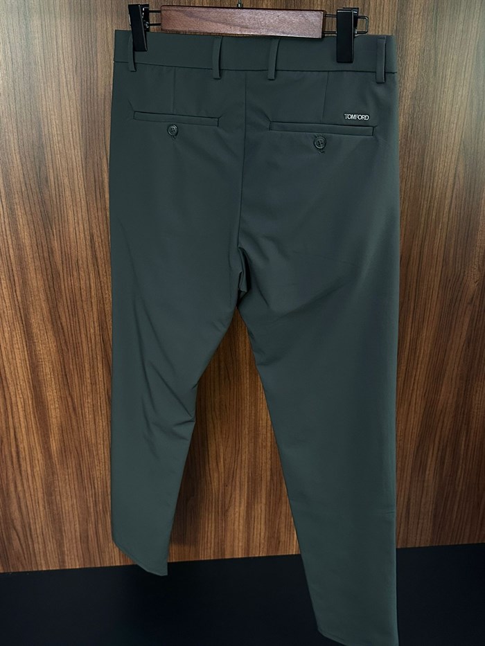 Arka Cep Metal Logo Detaylı Modal Kumaş  Pantolon