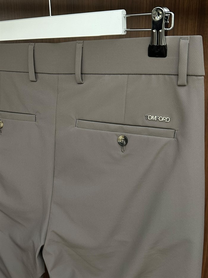 Arka Cep Metal Logo Detaylı Modal Kumaş  Pantolon