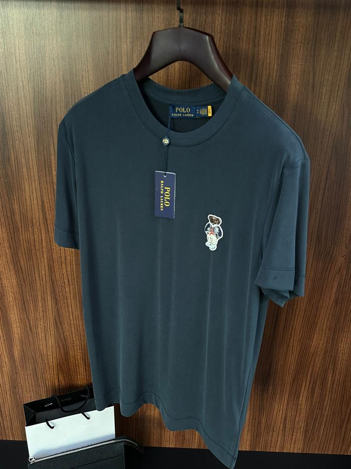 Göğüs Marka Nakış Logolu Modal T-Shirt