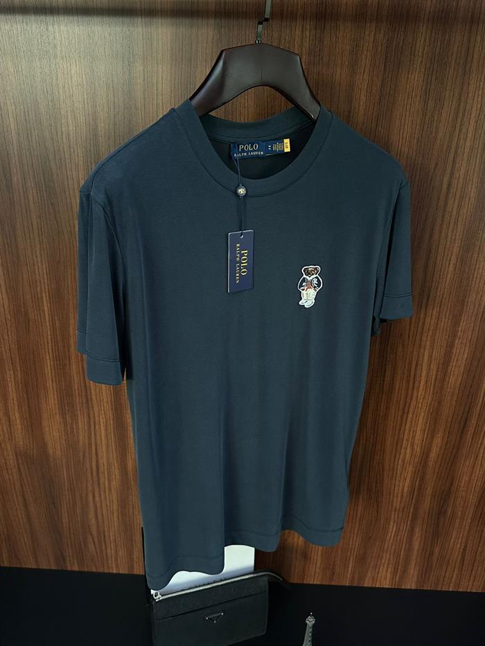 Göğüs Marka Nakış Logolu Modal T-Shirt