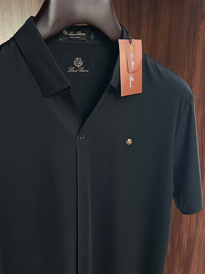 Silikon Logolu Modal Kumaş T-Shirt
