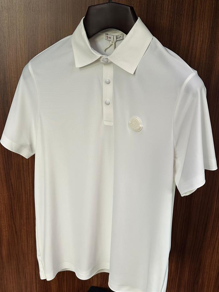 Tonaton Deri Marka Logolu Modal Kumaş Yakalı T-Shirt