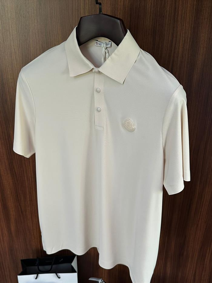 Tonaton Deri Marka Logolu Modal Kumaş Yakalı T-Shirt