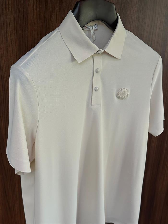 Tonaton Deri Marka Logolu Modal Kumaş Yakalı T-Shirt