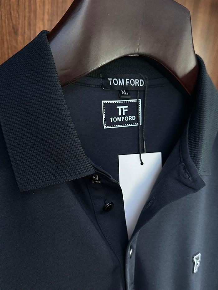 Tonaton Silikon Logolu Modal Kumaş Yakalı T-Shirt