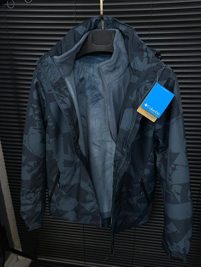 Desenli İçi Polarlı Kar Montu