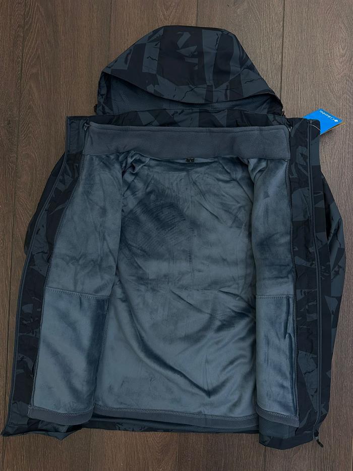 Desenli İçi Polarlı Kar Montu