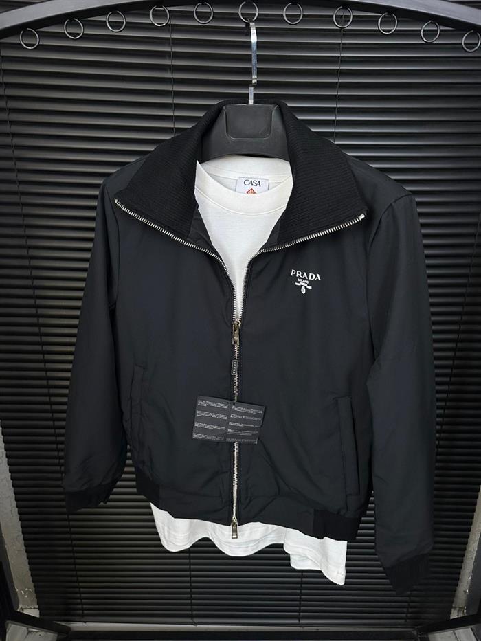 İçi Astarlı Ribana Yakalı Baharlık Mont