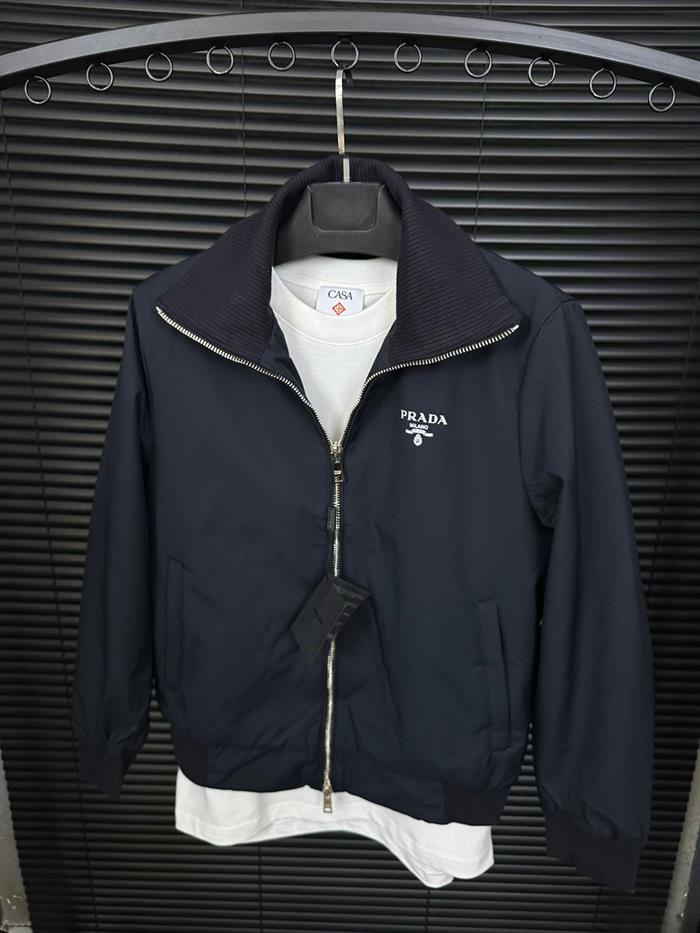 İçi Astarlı Ribana Yakalı Baharlık Mont