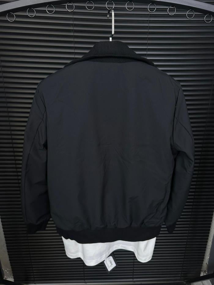 İçi Astarlı Ribana Yakalı Baharlık Mont