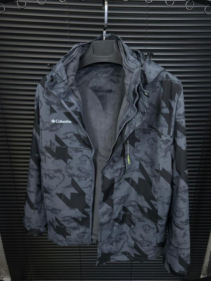 Göğüs Logolu Polarlı 3in1 Kar Montu