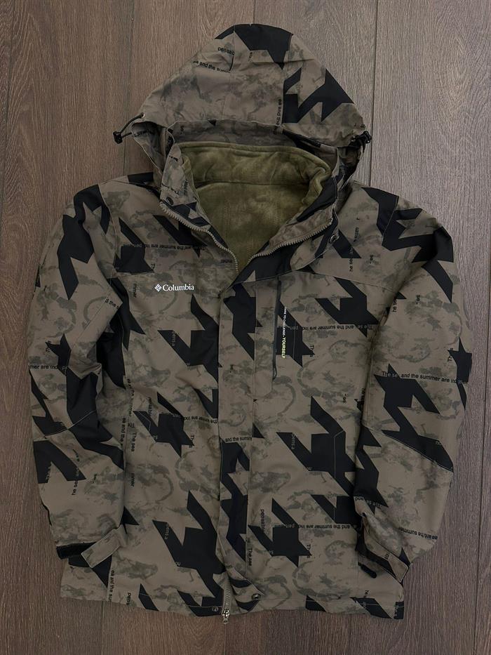 Göğüs Logolu Polarlı 3in1 Kar Montu